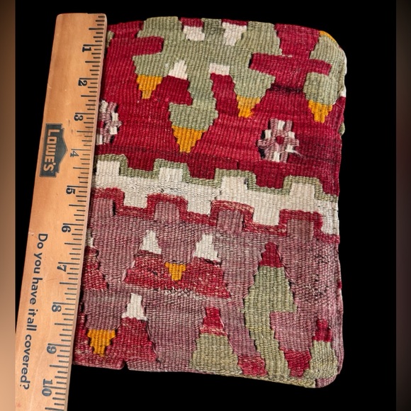 VTG RARE 1982 Claudia Tres Jolie Planner Agenda Book Kilim Carpet w/Leather - Picture 5 of 16